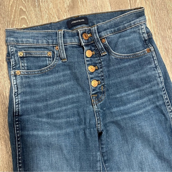 J. Crew Vintage Straight Button Front Jeans - Picture 2 of 10